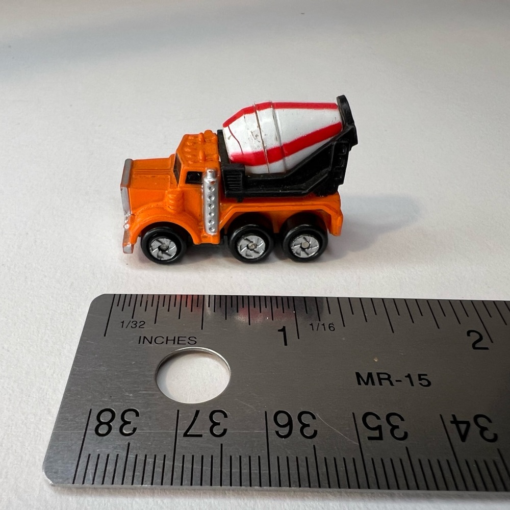 Vintage Micro machines 1987 Cement Mixer Truck